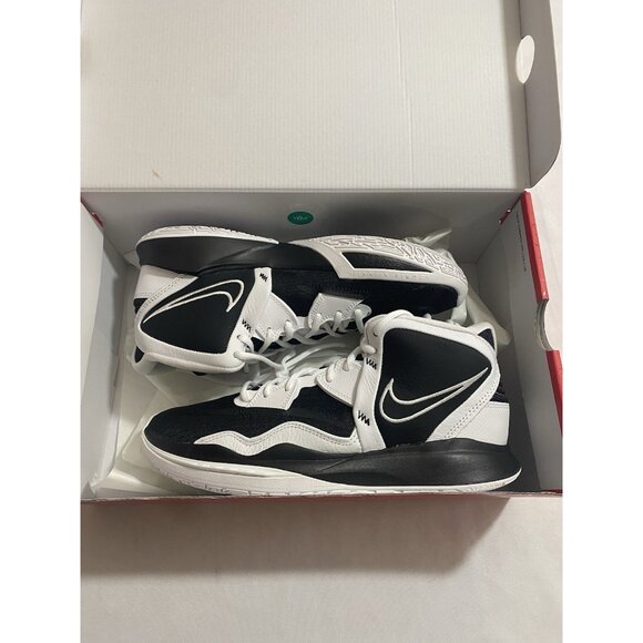 New Mens Size 10.5 White Black Nike Kyrie Infinity TB Basketball Shoe DO9616 002